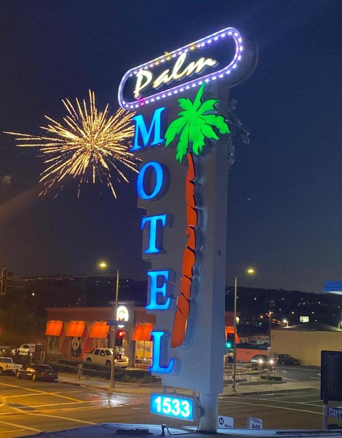 לוס אנג'לס Palm Motel מראה חיצוני תמונה